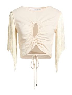 Top Mujer Beige XS Mujer