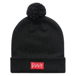 Cult Berrretto Pompom Black