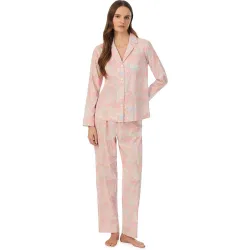 Pijama de mujer manga corta y pantalón largo