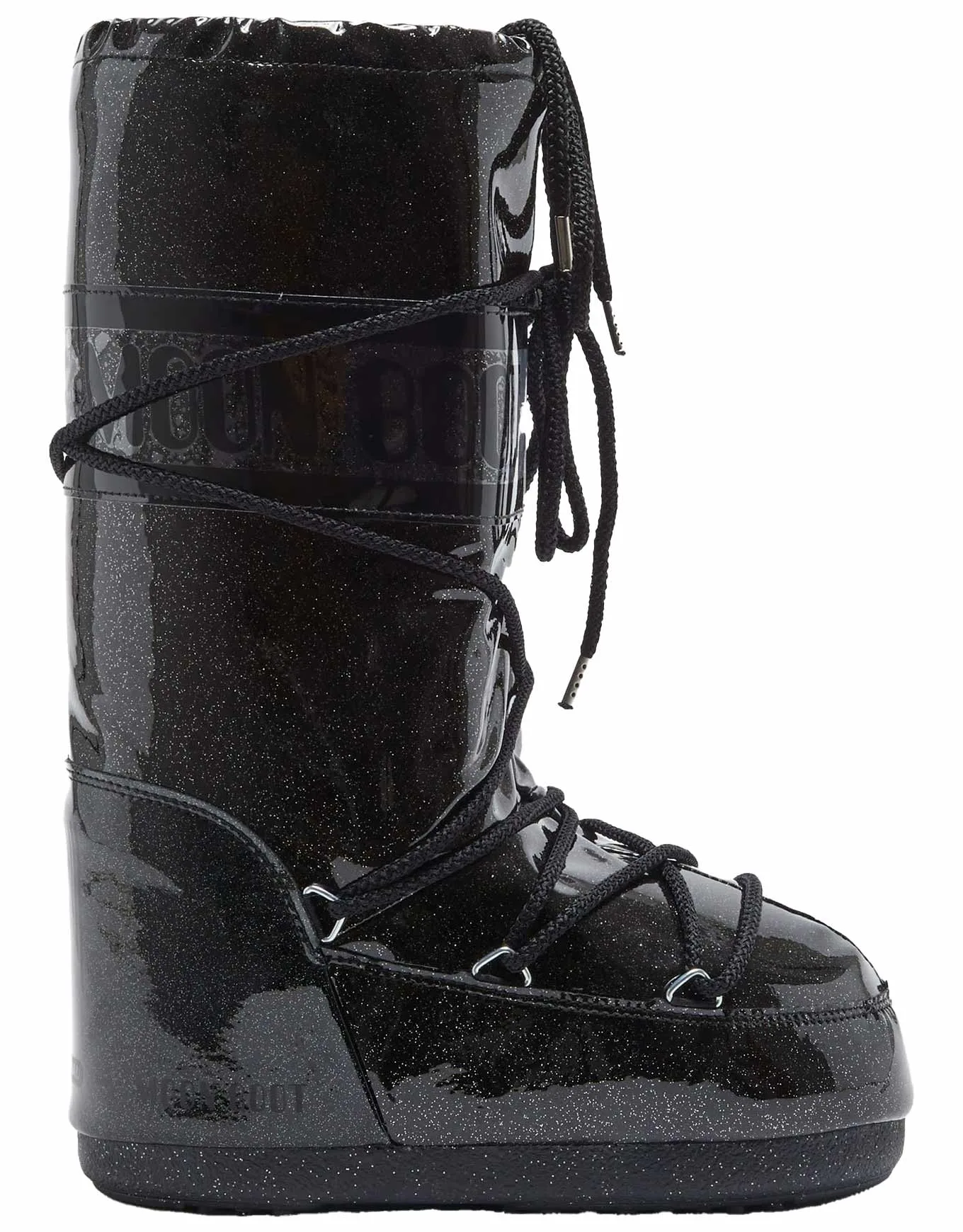 Moon Boot Icon Glitter Black - Taille 35-38 - Moonboot - FashionsVida