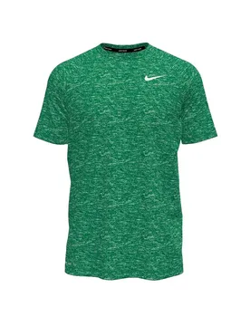 Hydroguard Heather Essential Short Sleeve T-shirt Malachite S Men - Nike Swim - FashionsVida