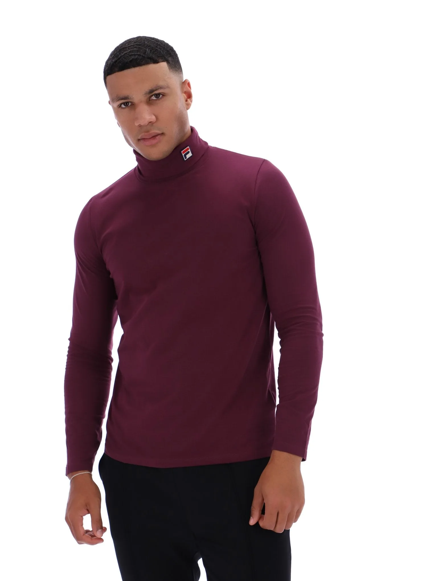 Fig 19th Classic Roll Neck Sweater - XS - FILA - FashionsVida