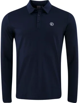 Polo Thermo, Langarm, navy xxl - Cross - FashionsVida