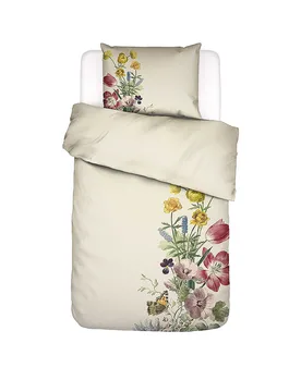 Ropa de cama de satén VIOLA 70x90/140x200cm Vainilla crema - Essenza - FashionsVida