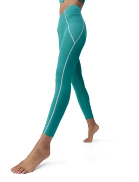 Leggings Luna Biscay Green S - Born Living Yoga - FashionsVida