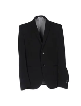 Americana Hombre Negro 50 Hombre - Grey Daniele Alessandrini - FashionsVida