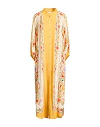 Vestido largo Mujer Amarillo L Mujer