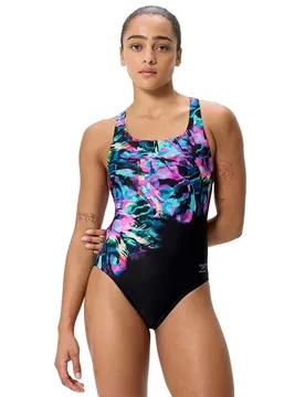 Maillot De Bain Female Placement Printed Powerback