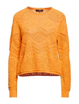 Pullover Damen Orange L Damen