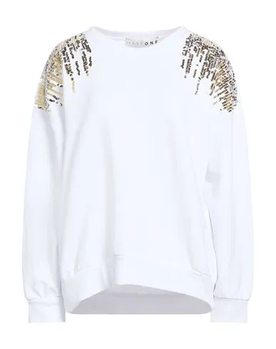 Sweatshirt Damen Weiß M,XS Damen - HAVEONE - FashionsVida