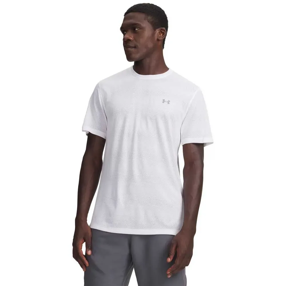 Velociti Short Sleeve T-shirt White XL Men - Under armour - FashionsVida