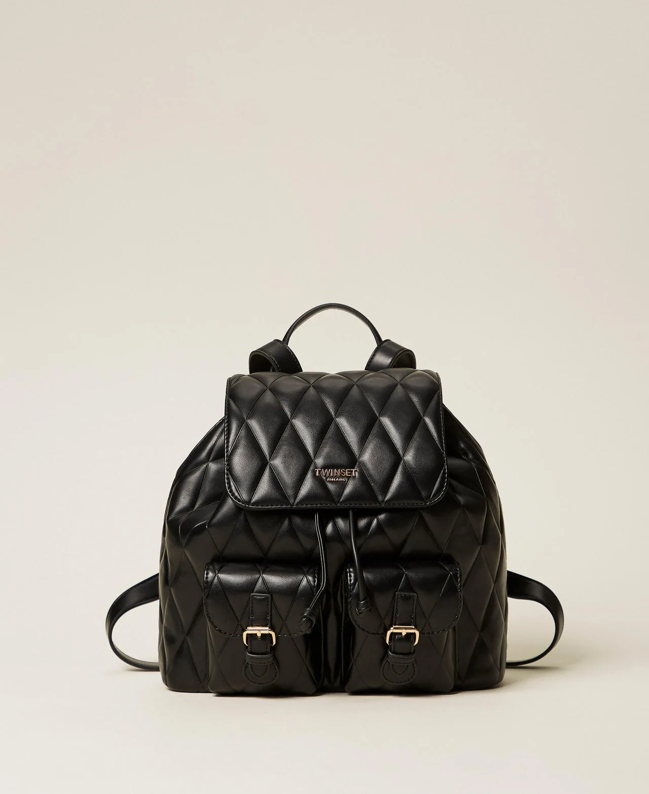 Sac à dos matelassé avec poches - TWINSET - FashionsVida