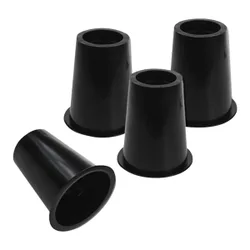 Möbelerhöher, 4 Stück schwarz