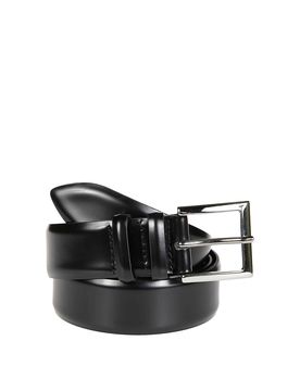 Cintura Classica In Pelle 35 Cm