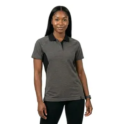 Polo à Manches Courtes Accelerate 18393 Dark Anthracite / Black 4XL