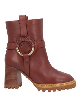 Botines de caña alta Mujer Ladrillo 36,36.5,37,38,39 Mujer