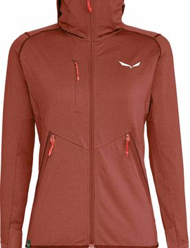 Leichter Stretch-Fleece mit Polarlite Reißverschluss – Damen / Frau – Agner Hybrid PL DST W FZ Hoody Agner Hybrid PL DST W FZ