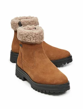 Aquastop-Stiefel Winterfest - Cognac - female - Size: 42 - Avena - FashionsVida