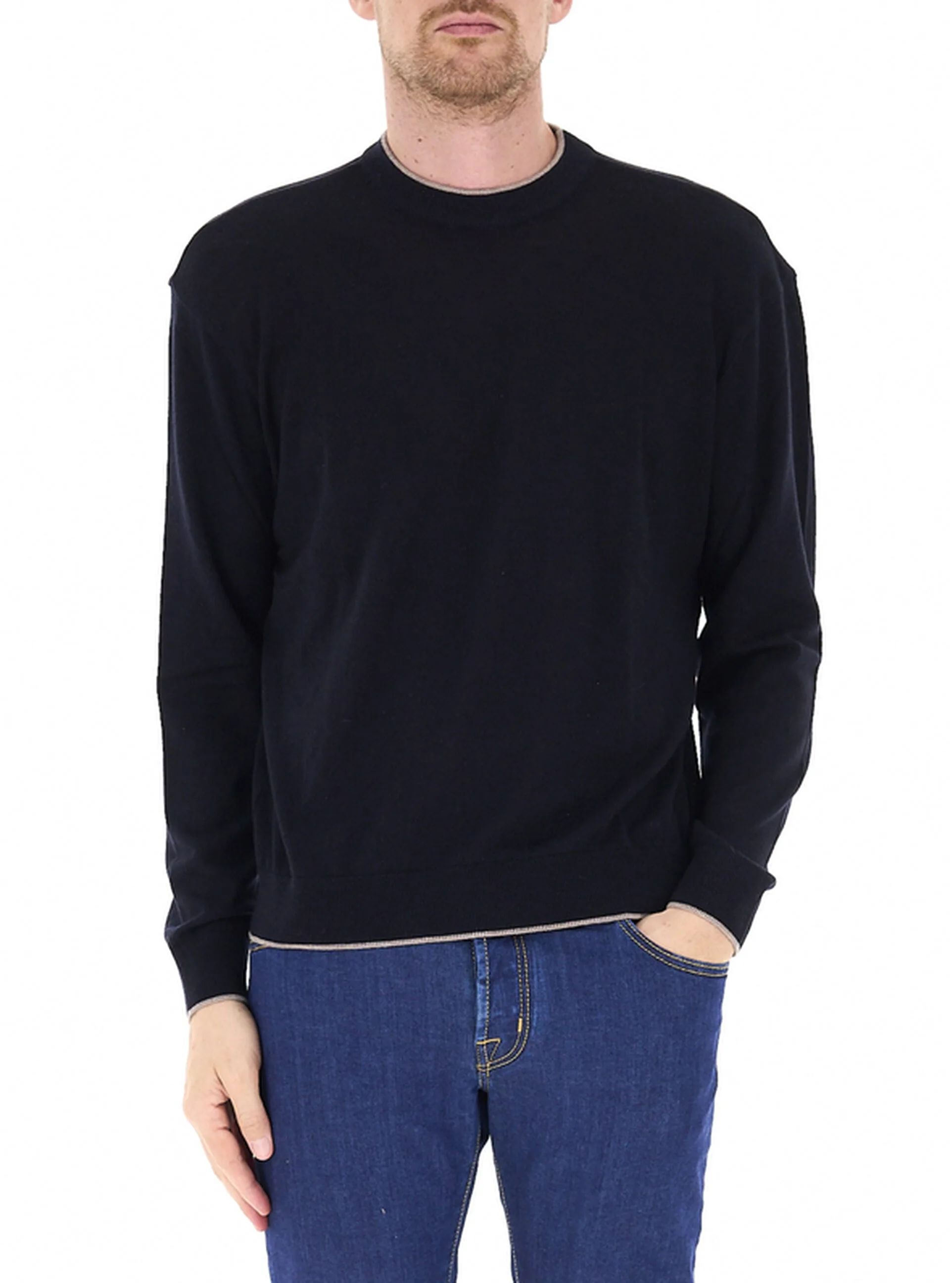 Maglia in lana BLU NOTTE L - Paul & Shark - FashionsVida