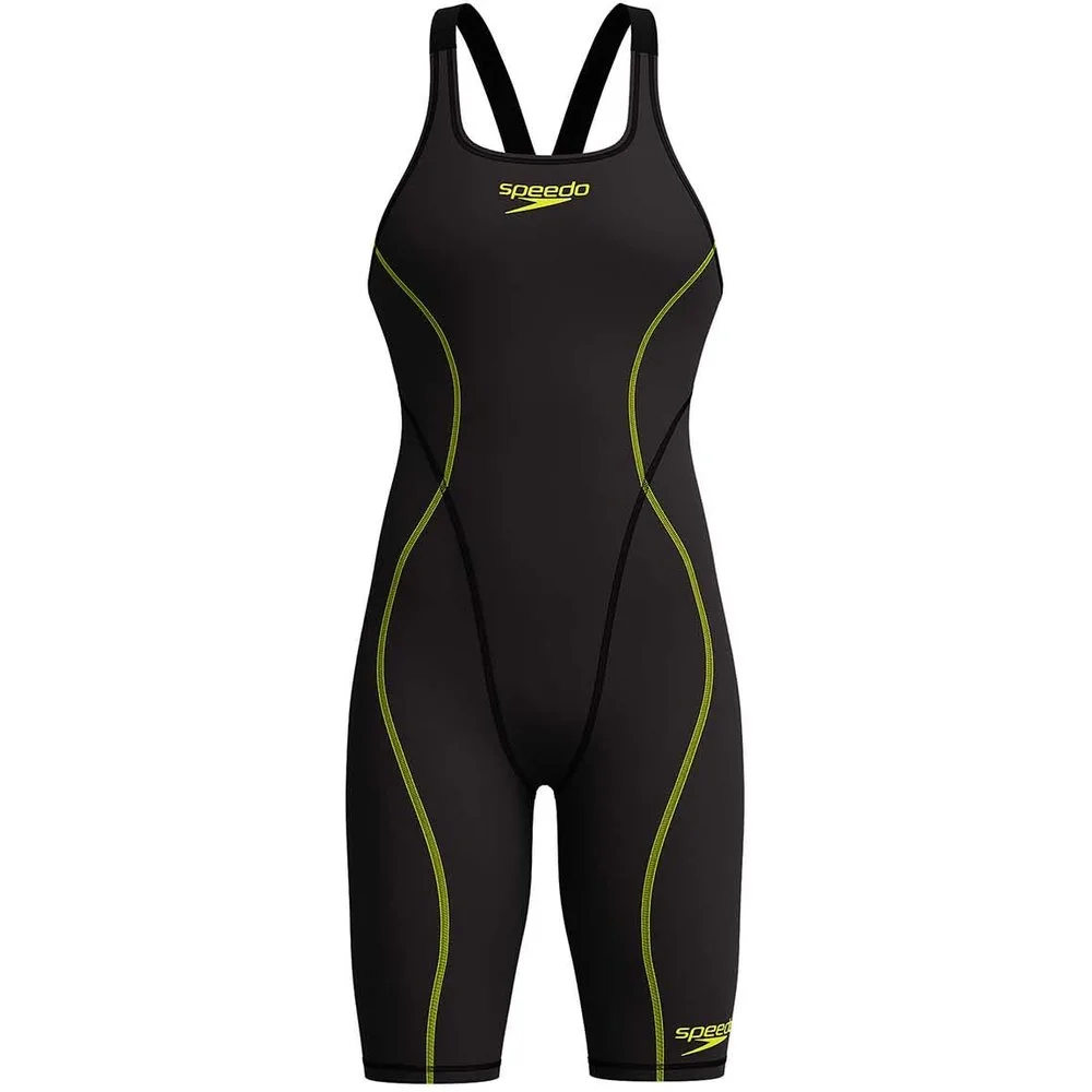 Bañador de natación para mujer Fastskin HyperSpark Solid Openback Kneeskin - Speedo - FashionsVida