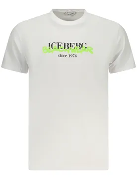 Herren Kurzarm-T-Shirt Weiß ICE3MTS01_BIWHITE