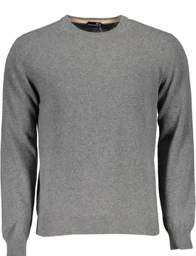 Herren Pullover Grau HRI018030486_GRIGIO_905