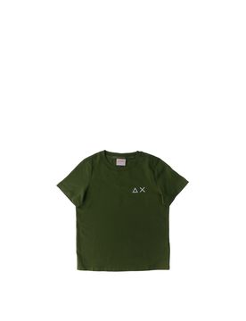 T-shirt girocollo VERDE OLIVA 12A