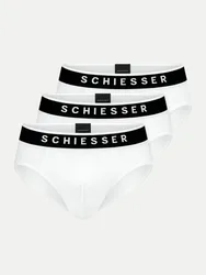 Schiesser 3er Pack Rio-Slip Weiß L