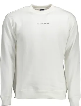 Herren Langarm-Sweatshirt Weiß 691016-000_BIANCO_0101