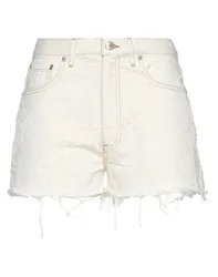 Shorts vaqueros Mujer Marfil 29 Mujer