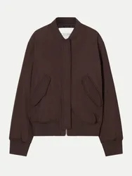 Regular-Fit Bomberjacke Braun S