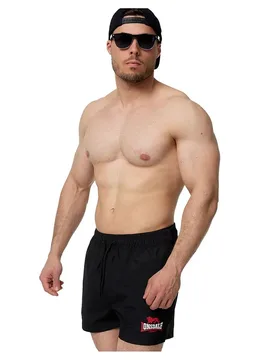 Short Kilstay Black / Red / White 3XL - Lonsdale - FashionsVida