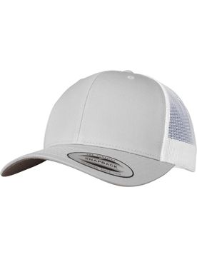 Flexfit Gorra plata / blanco