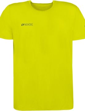 Corp camiseta montaña manga corta hombre Amarillo (M)