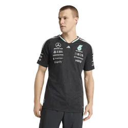 Authentic mercedes Men Jerseys/Replicas - Black - Size XL - Poly Mesh - Black - Size: Extra Large