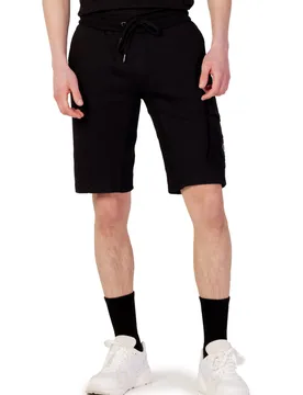 Herren Bermudas Schwarz 348595