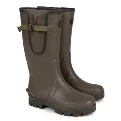 Neoprene Lined Rubber Boots Camo / Khaki UK 11 Men