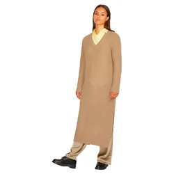 Vestito Midi A Maniche Lunghe Nicolle Fluffy Jjxx Brindle M