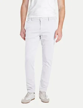 Regular-Fit Chino Benni Weiß 32/32 - Replay - FashionsVida