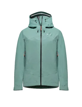 Giacca da trekking da donna Ortles PTX 3L Hoodie menta 34 - Salewa - FashionsVida