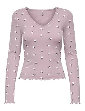 ONLINA LIFE L/ V-NECK TOP JR female