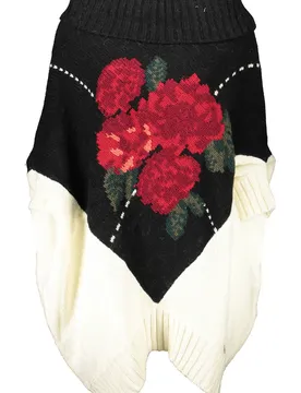 Damen Rollkragenpullover Weiß RH1154-MAB02_BIANCO_03009