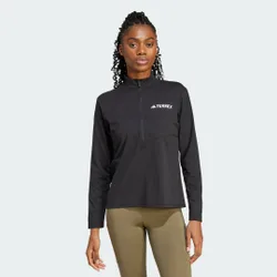 Maglia Terrex Multi Climacool 1/2 Zip a maniche lunghe L Black