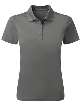 Womens/ladies Sustainable Polo Shirt (Dark Grey) - Size 2xl - Premier - FashionsVida