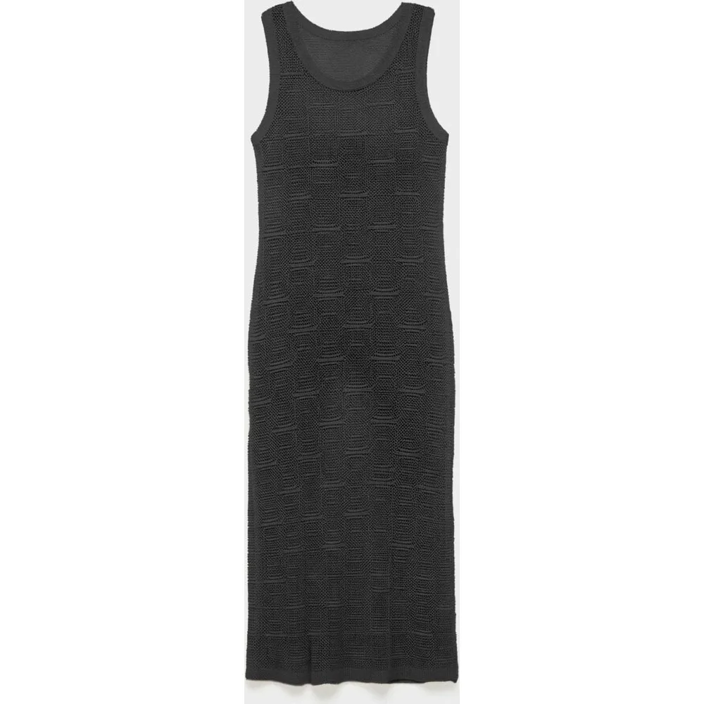 Vestido de playa largo de mujer en tejido calado - Gisela - FashionsVida