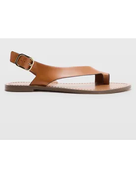 Sandalias planas de mujer con tiras cruzadas en empeine - Tintoretto - FashionsVida