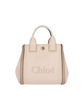 Chloé Women's Cotton and Calf Leather Shoulder Bag