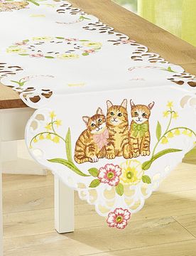 Tischläufer "Kätzchen" 40x136cm