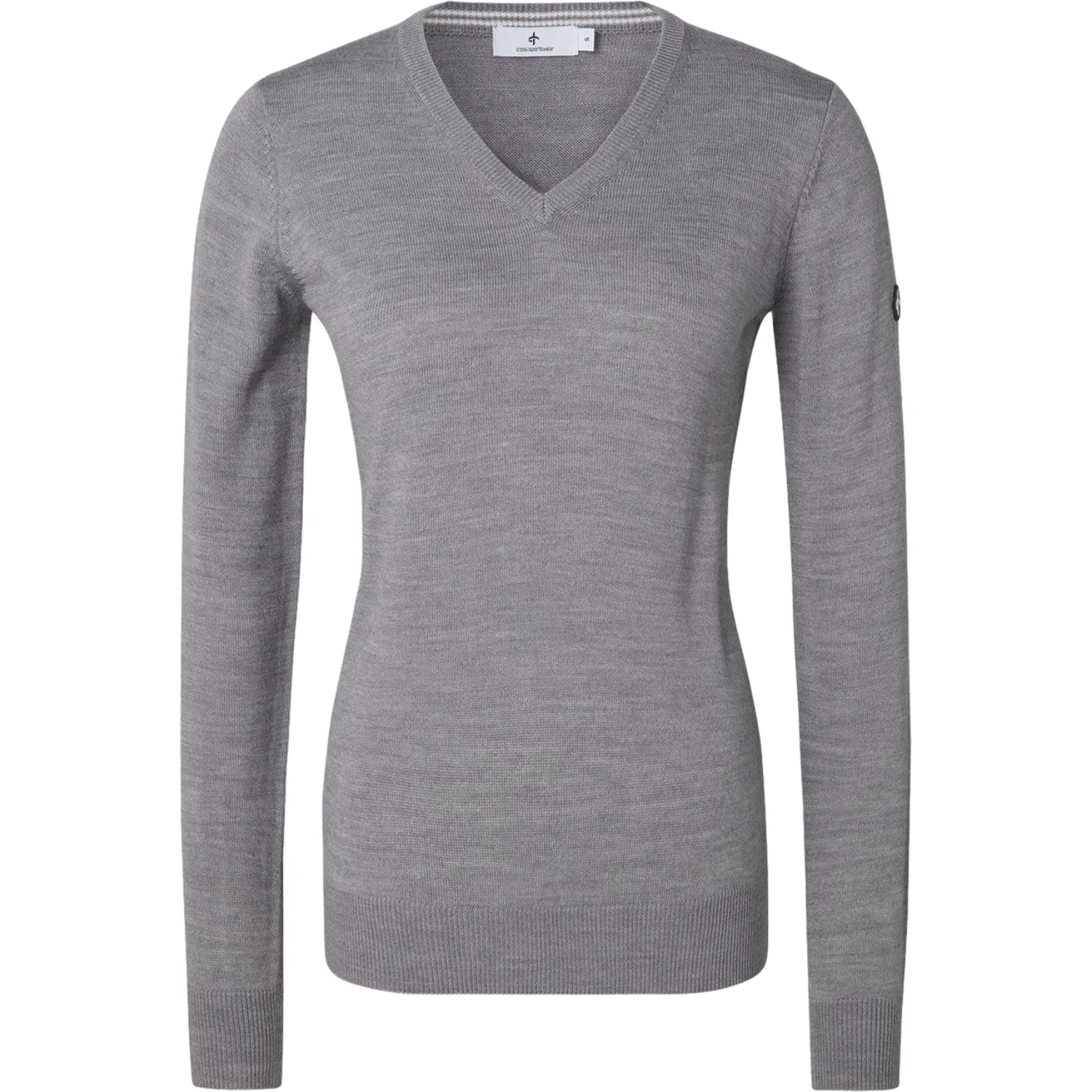Pullover Classic V-Neck, grau xl - Cross - FashionsVida