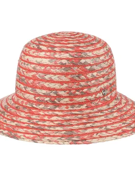 Kealoa Straw Hat - coral - Damen - Size: One Size - Hatshopping.co.uk - FashionsVida